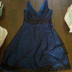 Blue Polka Dot dress
